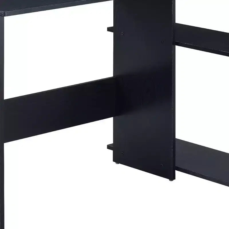 Bureau d'angle noir