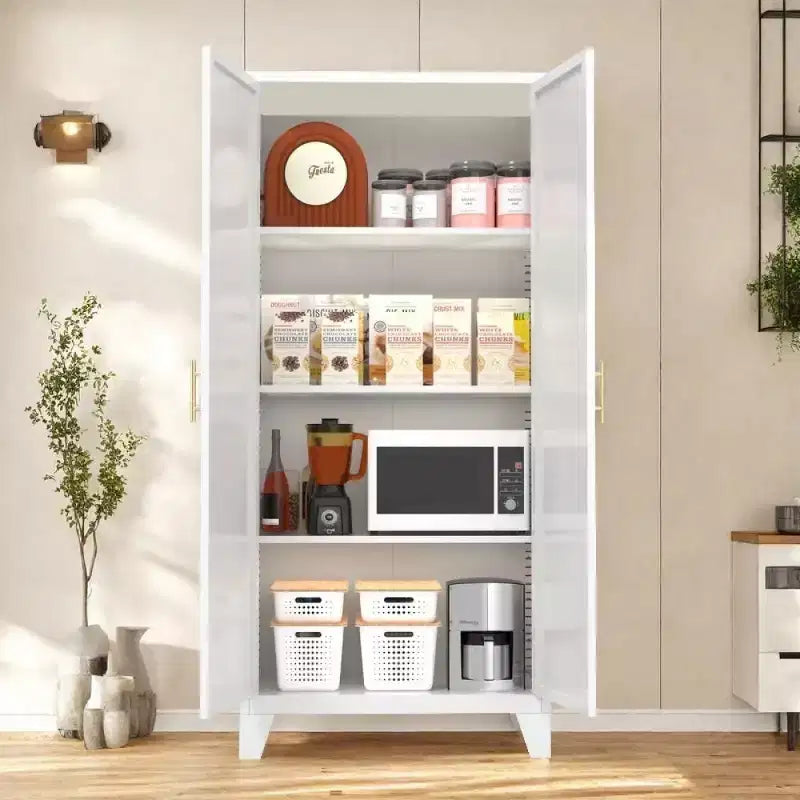 Armoire métallique Shapely-Door – verrouillable, étagères réglables