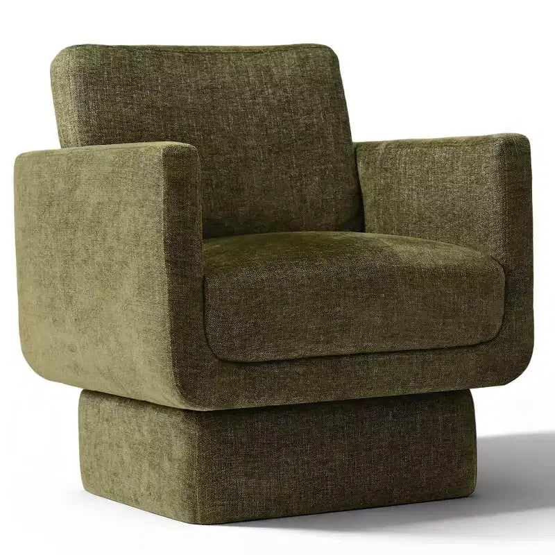 Fauteuils pivotants 360° modernes, Fauteuils de salon rembourrés