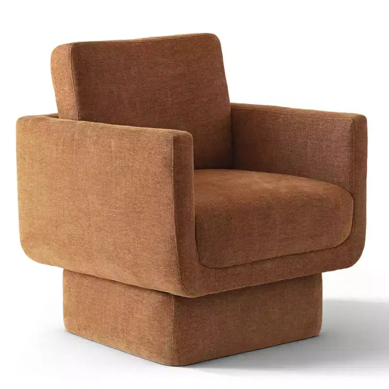 Fauteuils pivotants 360° modernes, Fauteuils de salon rembourrés