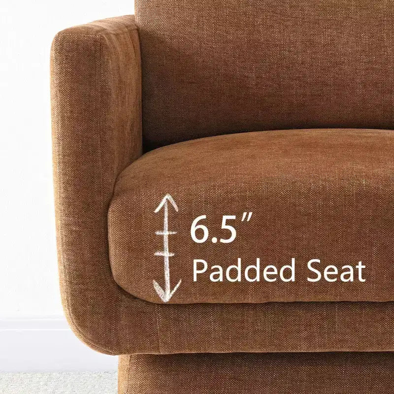 Fauteuils pivotants 360° modernes, Fauteuils de salon rembourrés