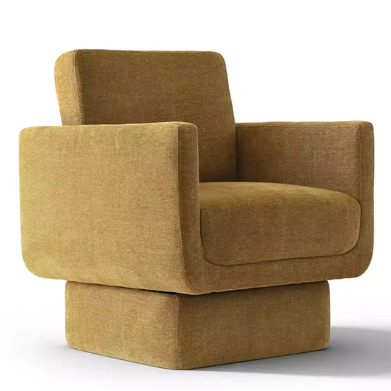 Fauteuils pivotants 360° modernes, Fauteuils de salon rembourrés