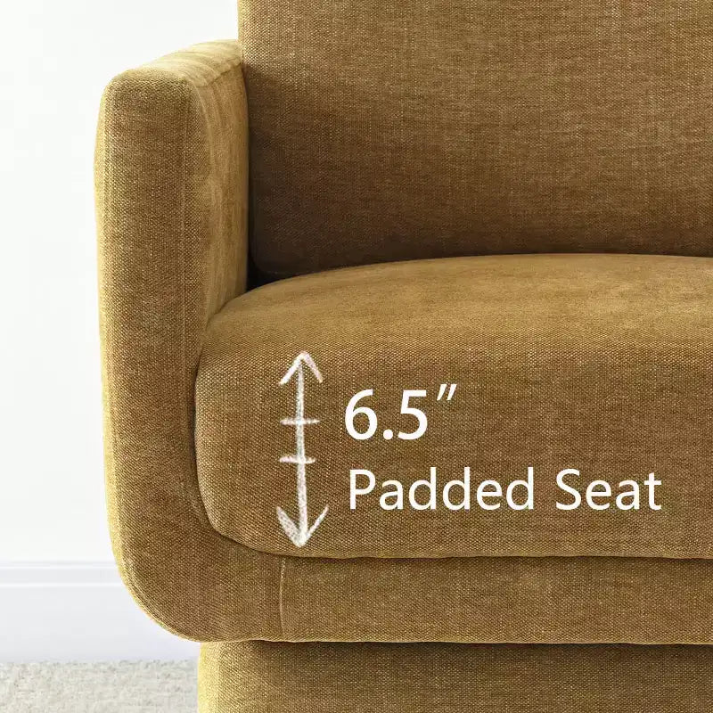 Fauteuils pivotants 360° modernes, Fauteuils de salon rembourrés