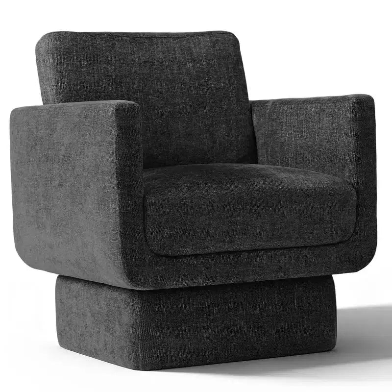 Fauteuils pivotants 360° modernes, Fauteuils de salon rembourrés