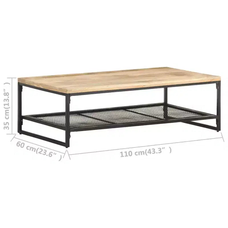 Table Basse Salon Industrielle