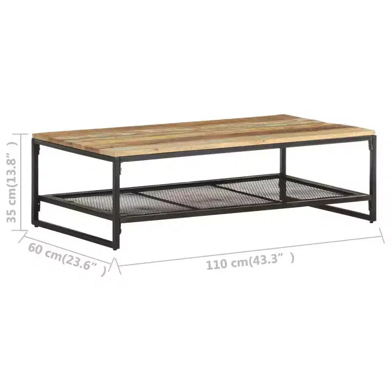 Table Basse Salon Industrielle